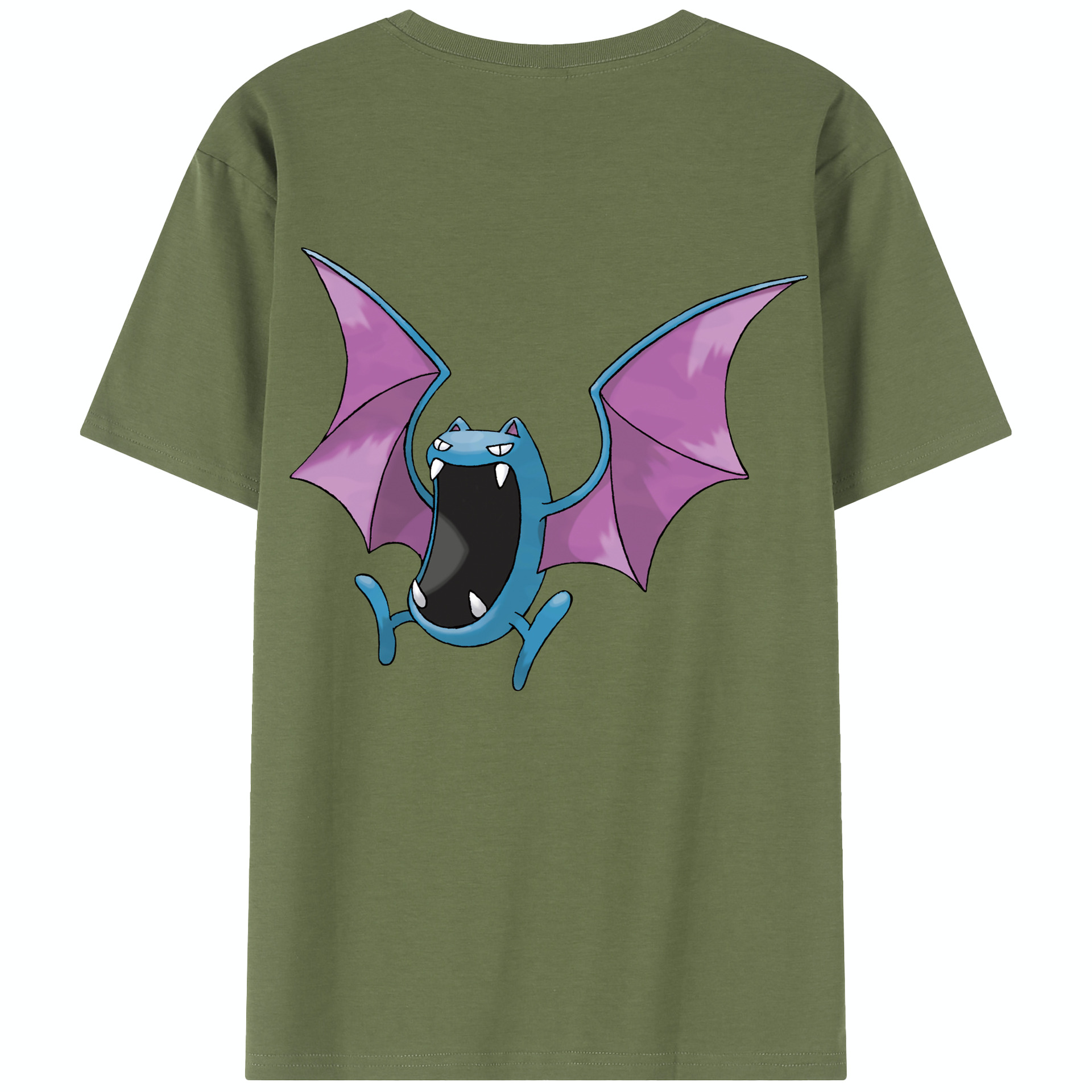 （画像用） ポケットモンスター Pokémon 綿100％半袖Tシャツ（背面プリント）